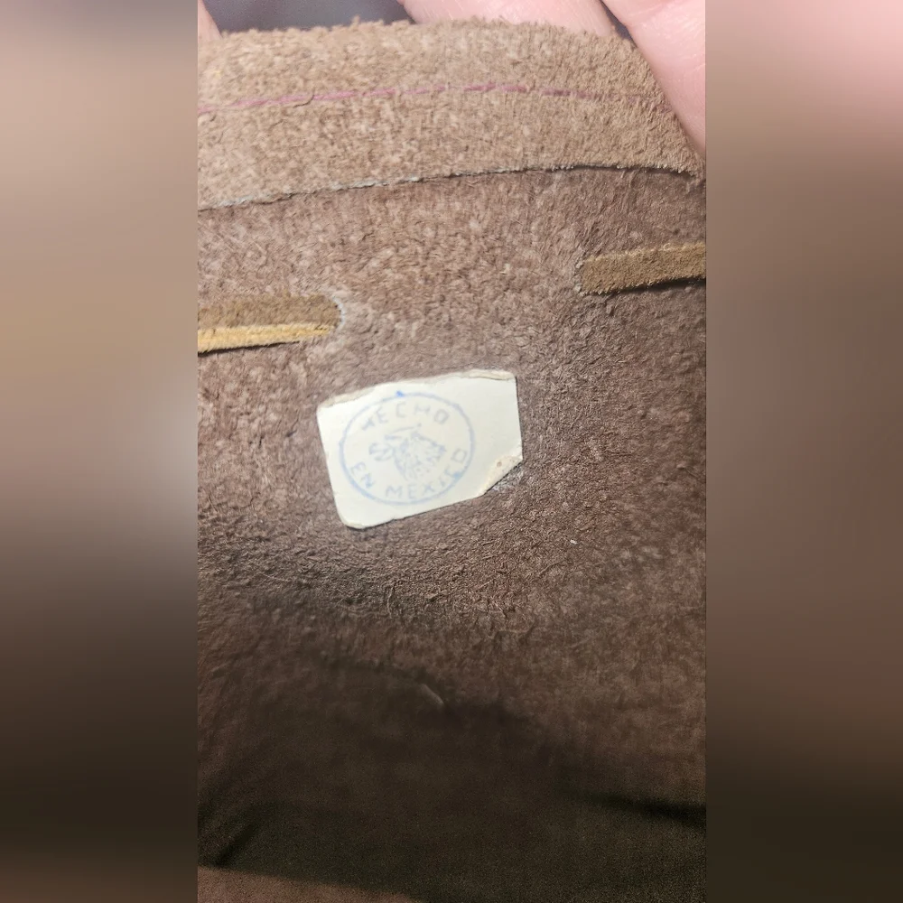 Mexican Leather Crossbody Bag - Picture 2 of 7